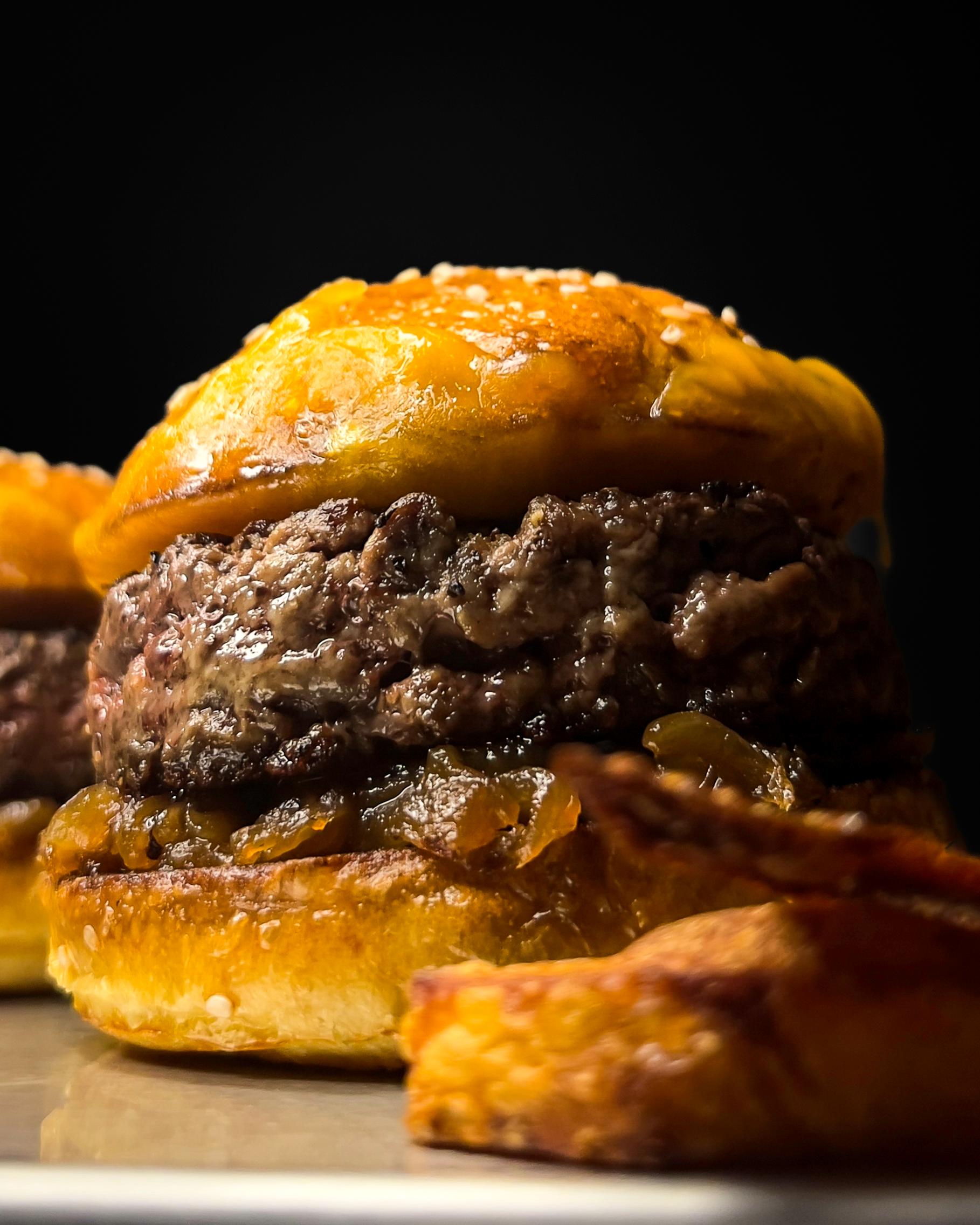 Burger pop-up dish