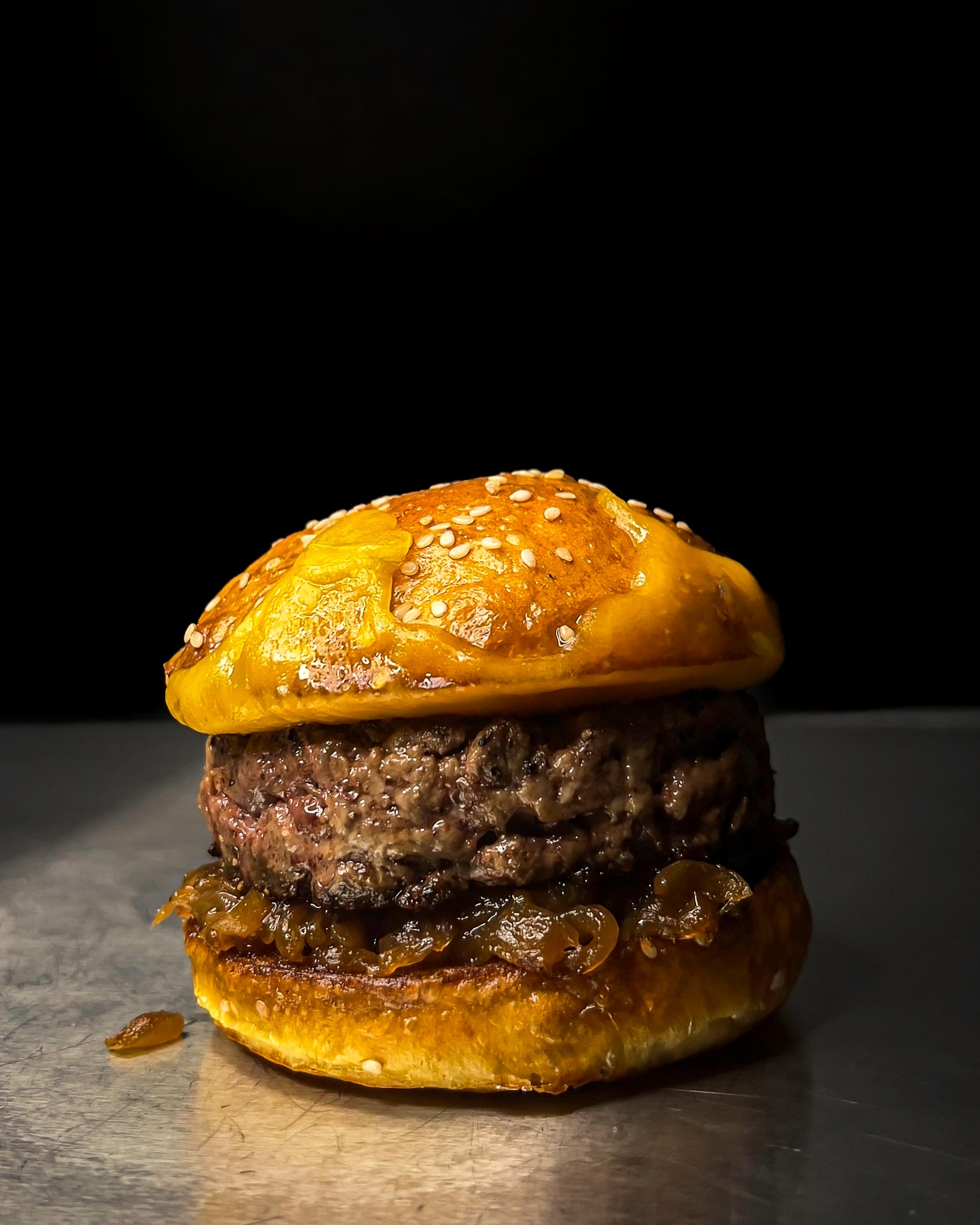 Burger close-up